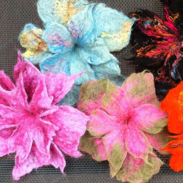 15 January 2026 - Evening - Robyn Smith: Wet Felted Flowers