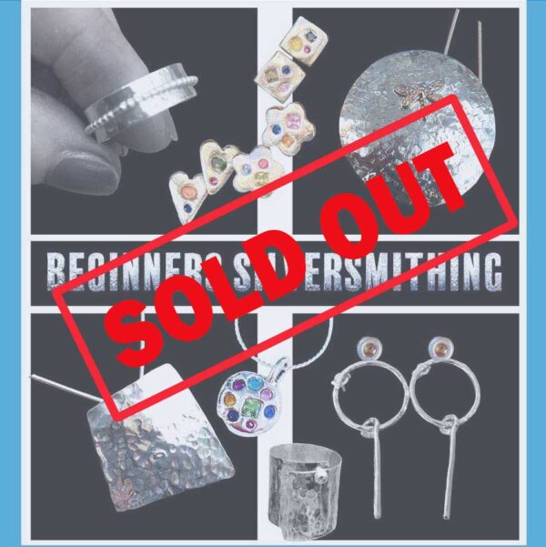 16, 23 & 30 January 2026 - 3 Day Workshop- Beginners Silversmithing at Sally Kheng's Studio in Reepham