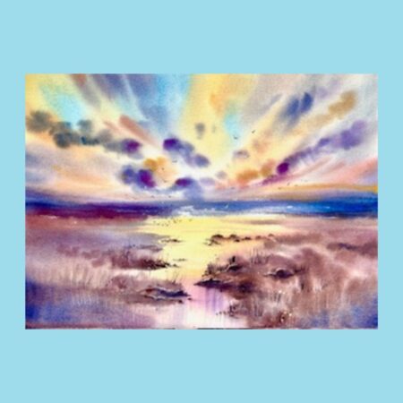 26 July 2026- Full Day - Karin Christensen: Atmospheric Seascapes in Watercolours