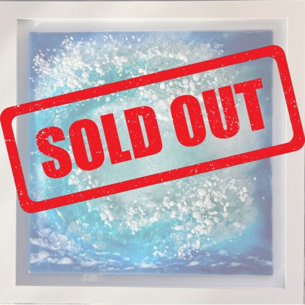 14 February 2026- Half Day - Alison Kemp: Fused Glass Framed Sea Wave Workshop
