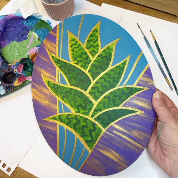 01 February 2026 – Full Day – Mel Langton: Graphic Acrylics