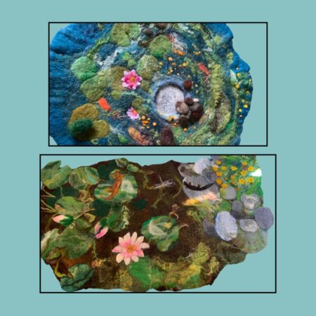18 July 2026 - Full Day - Eve Marshall: Wildlife Pond Felted Picture