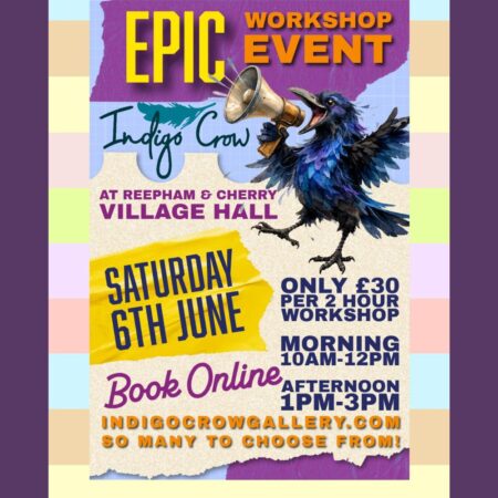 06 June--Reepham & Cherry Village Hall-Morning--Epic Workshop Event