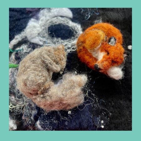 16 July 2026 - Evening - Eve Marshall: Needle Felt a Sleeping Fox or Squirrel