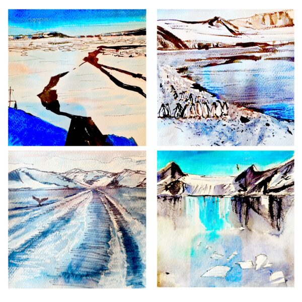 24 July 2026 - Full Day - Sally Kheng - Ice & Snow in Watercolour