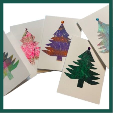 08 November 2026 - Afternoon - Lisa Tank: Gelli Plate Christmas Cards