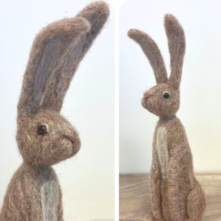 21 August 2026 - Full Day - Robyn Smith: Needle Felted Hares