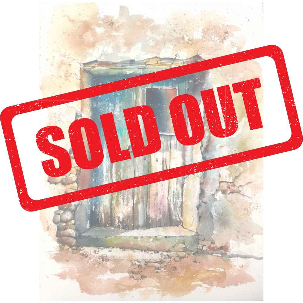 19 November 2026 - Half Day - Karin Christensen: Paint Rustic Doors in Ink and Watercolours