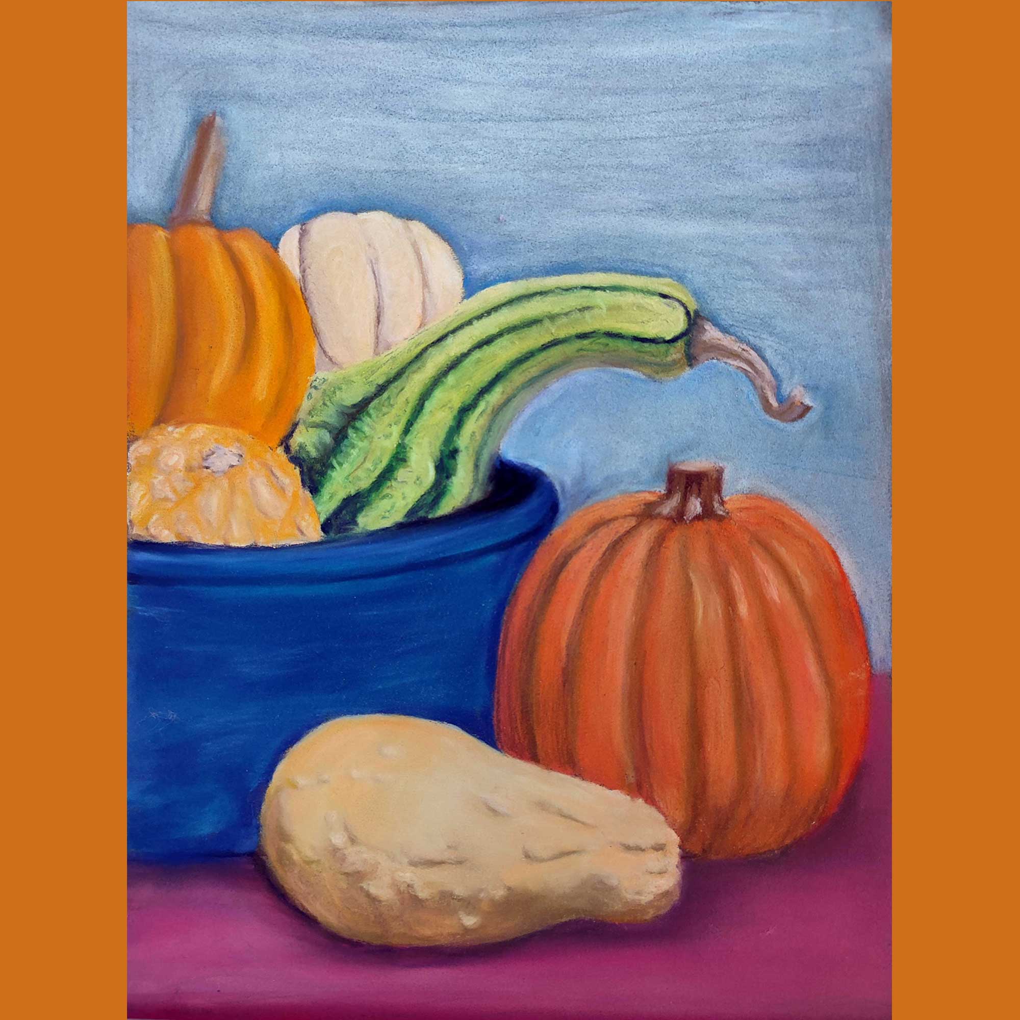 06 October 2026 - Full Day - Fiona Hodges: Autumnal Still Life in Soft Pastels