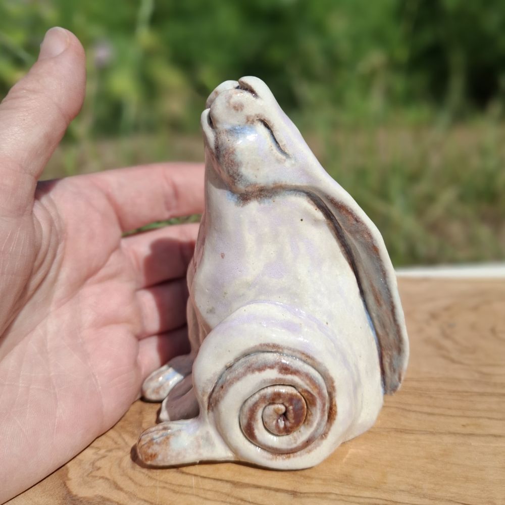 31 March 2027 - Half Day - Liz McLelland: Ceramic Moon Gazing Hare