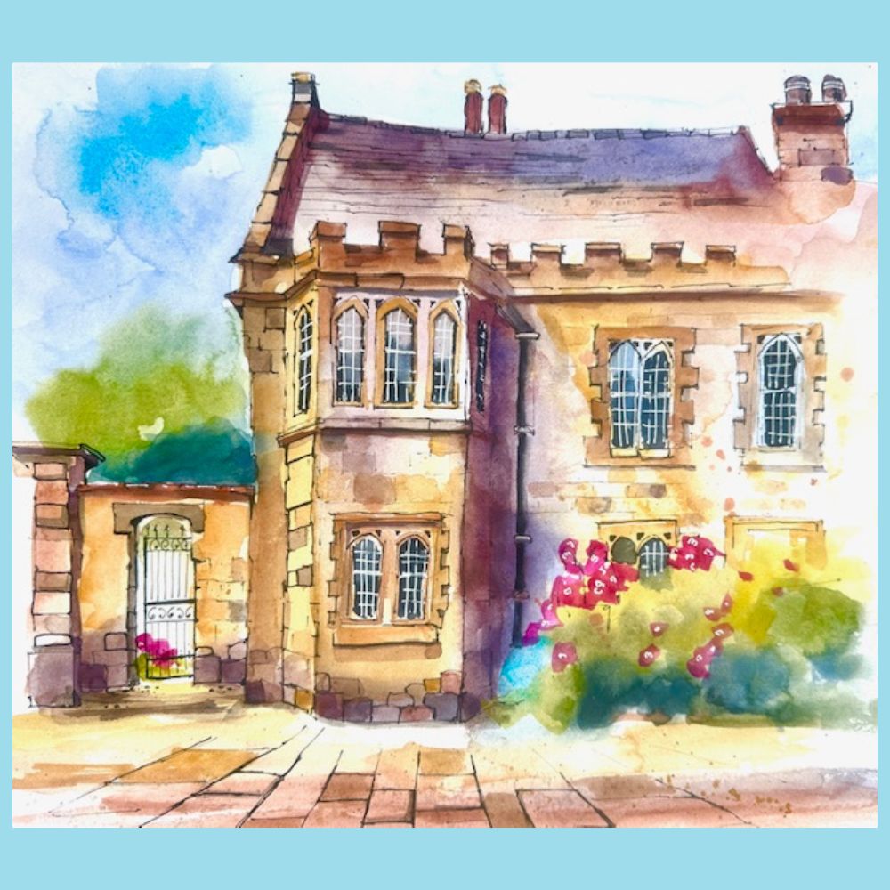 18 April 2027 - Full Day - Karin Christensen: Quirky Lincoln Houses in Ink and Watercolour - Image 4